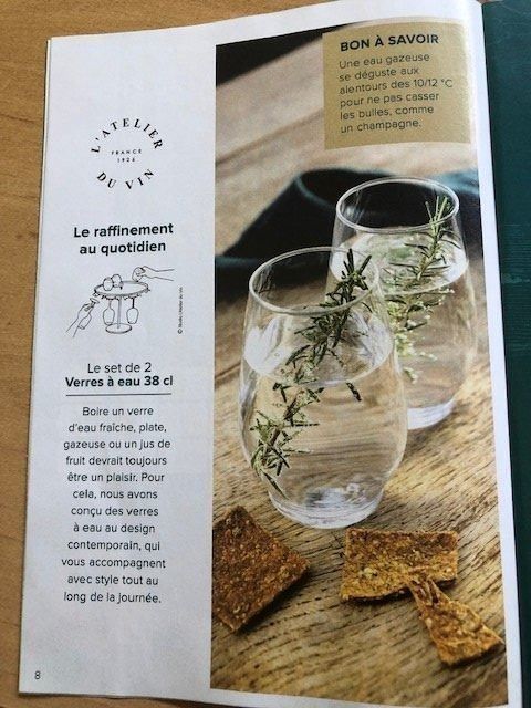 Bicchieri: ATELIER DU VIN VERRE A EAU 38 CL NEUF – Nuovo e nell'imballaggio originale da Bernex venduto da eunicefitz 4
