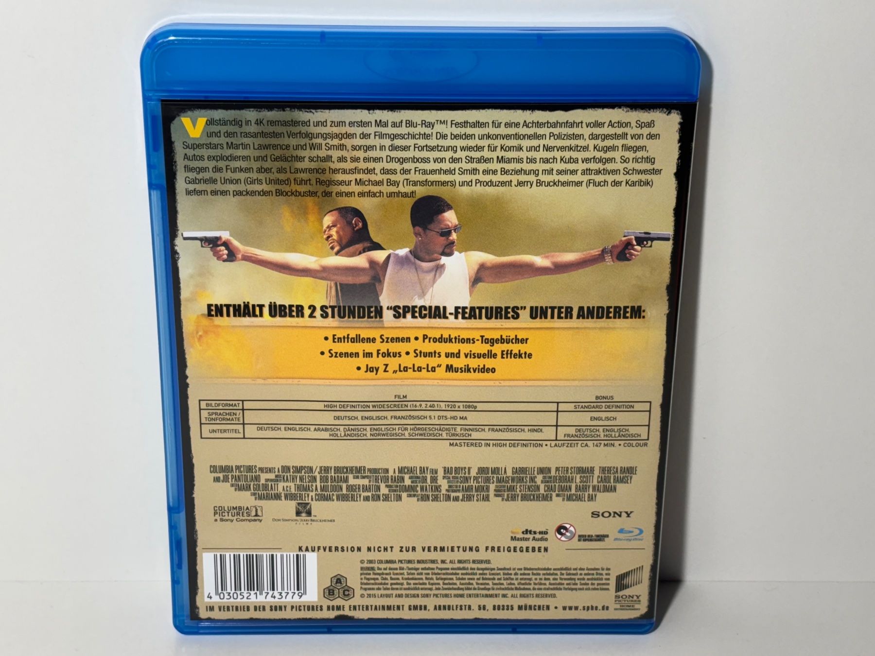 Tutti i DVDs: Bad Boys 2 Blu Ray – Usato da Wilderswil venduto da Sstriker 1