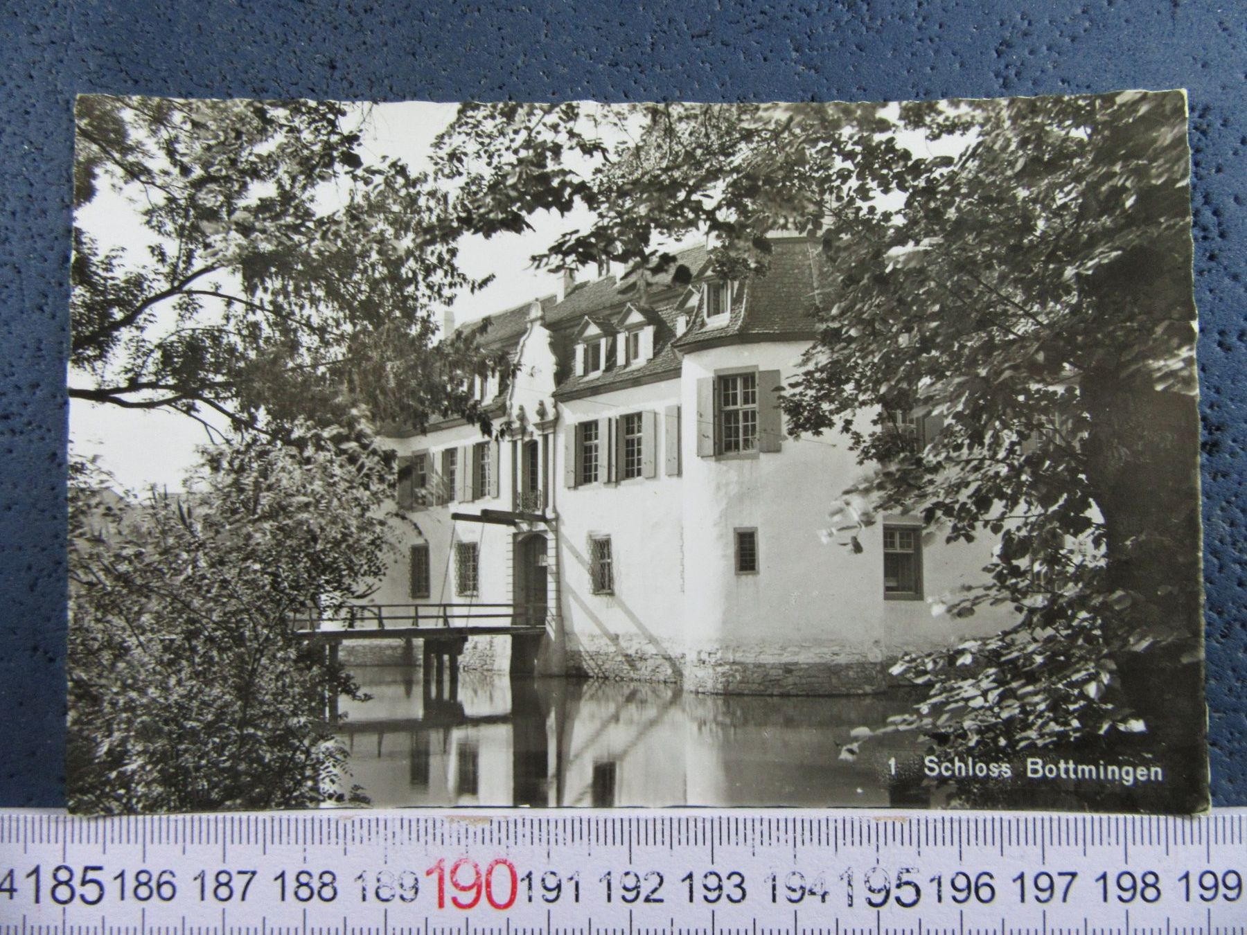 Cartoline postali: SCHLOSS BOTTMINGEN BL AK 1952 – Usato da Ettingen venduto da Hausi4711