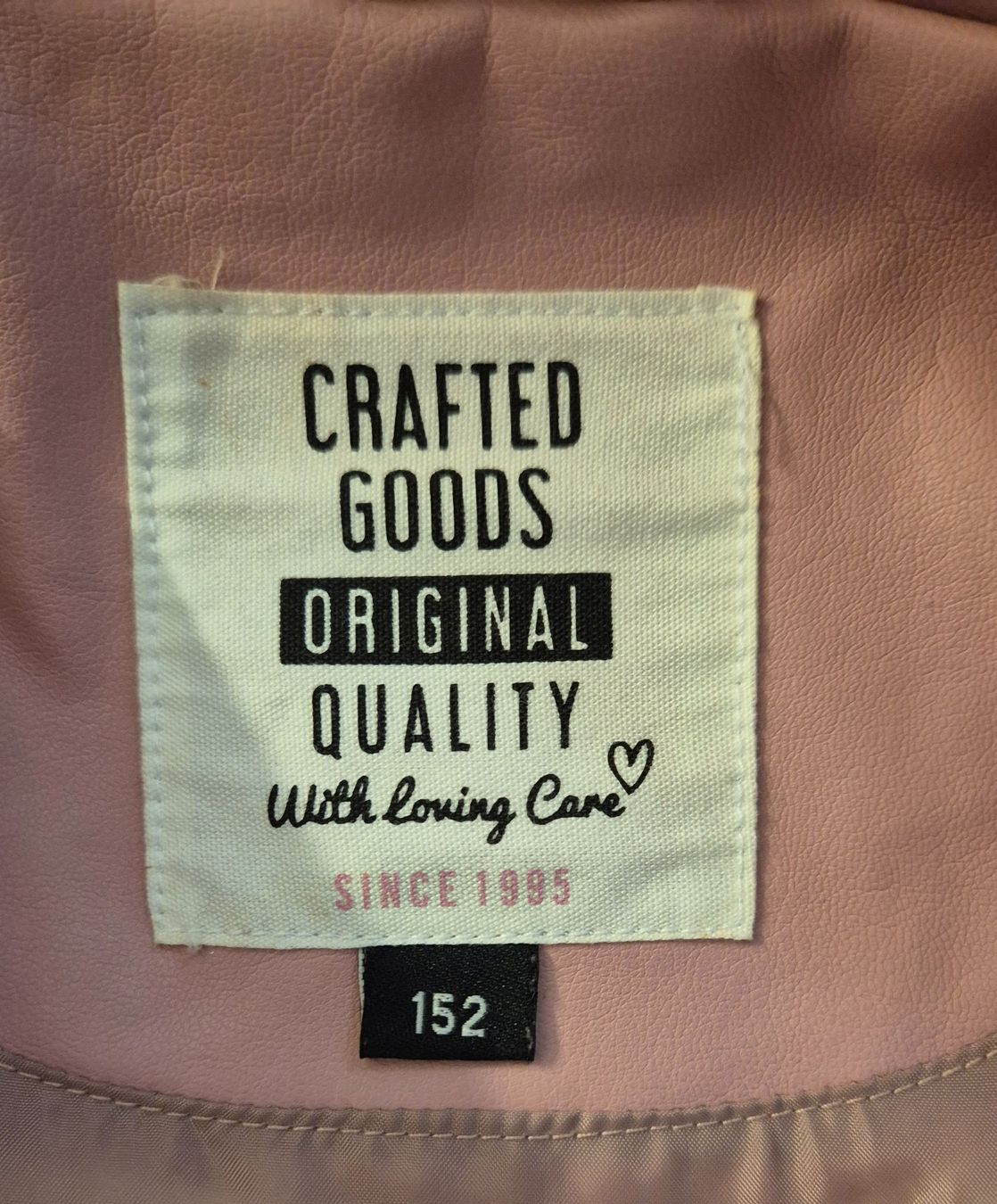 Giacche & Cappotti: Kunstleder Jacke altrose Gr.152 – Usato da Unteriberg venduto da Foxcross 2