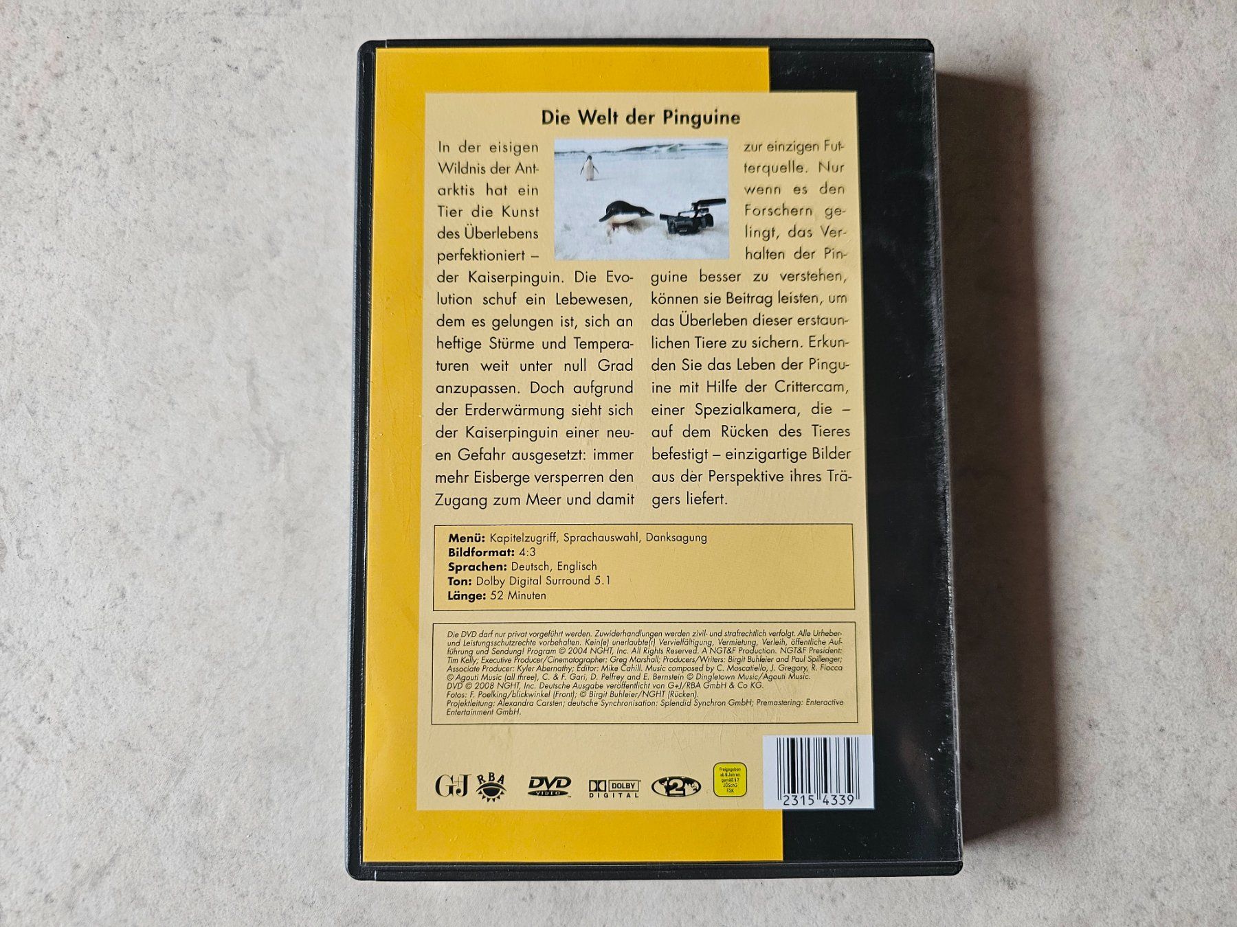 Tutti i DVDs: Die Welt der Pinguine – Usato da Schneisingen venduto da backstore24 1
