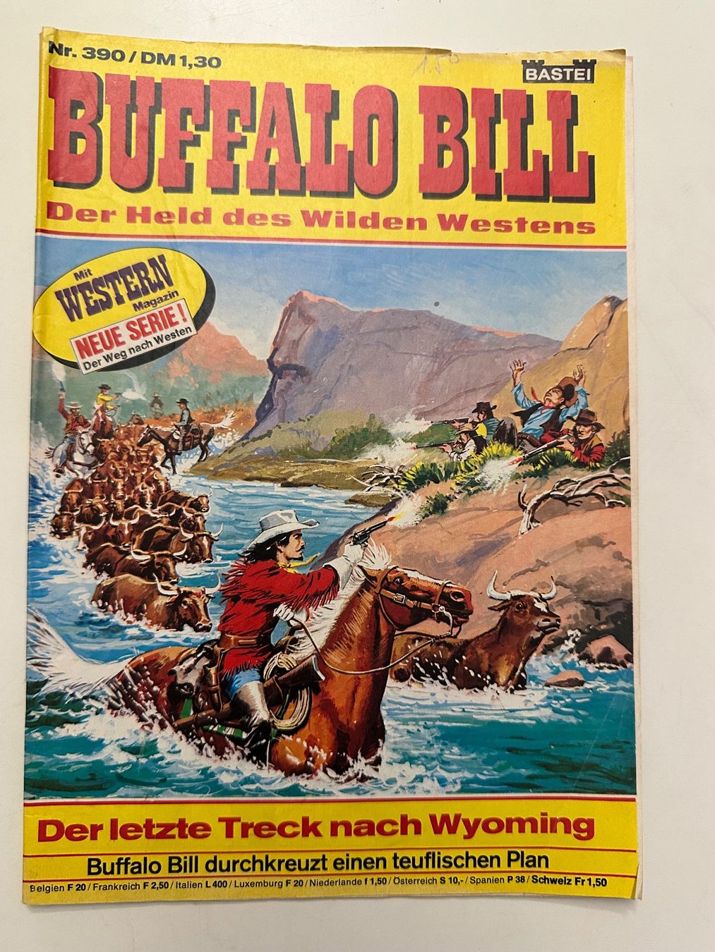 Comics: BUFFALO BILL BAND 390 von Bastei – Gebraucht aus Münsingen von Ganjam