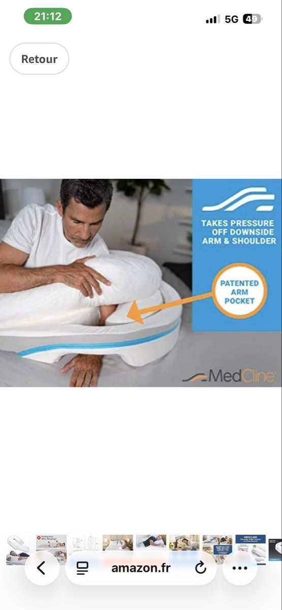 Kissen: MEDCLINE coussin Système de soulagement des épaules – Neu und originalverpackt aus Clarens von hal_y9wf 8