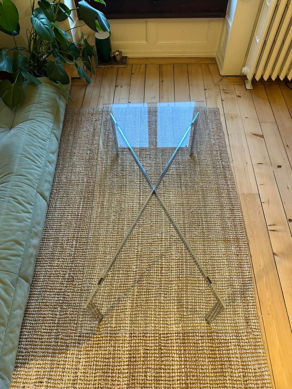 Tavoli: Table basse dans le style Mies Van der Rohe Barcelona – Usato da Genève venduto da pie_ps7x 2