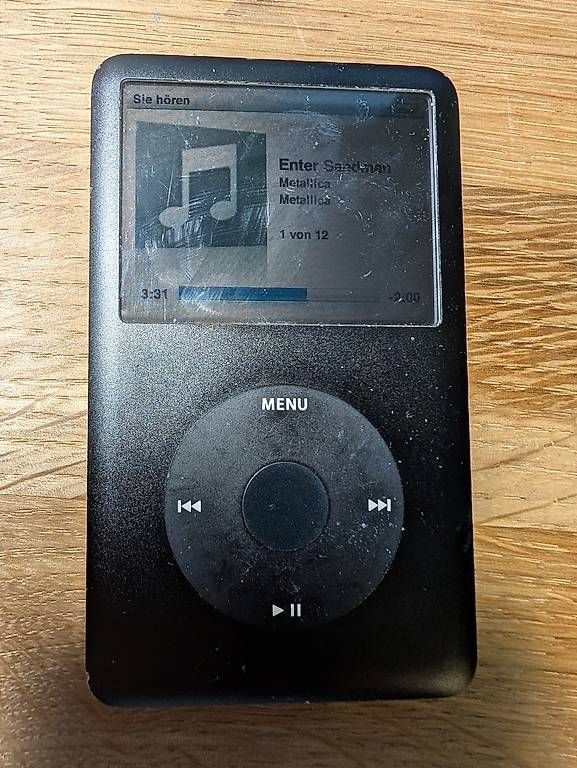 Apple Tragbarer Mediaplayer: Apple iPod Classic 80GB inkl. Ladekabel – Gebraucht aus Gommiswald von Derbeth01 1