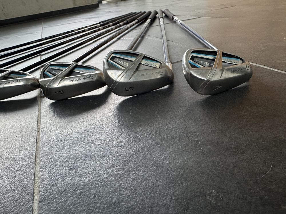 TaylorMade SIM MAX OS Eisensatz LH, Ventus Schäfte - Top! 3