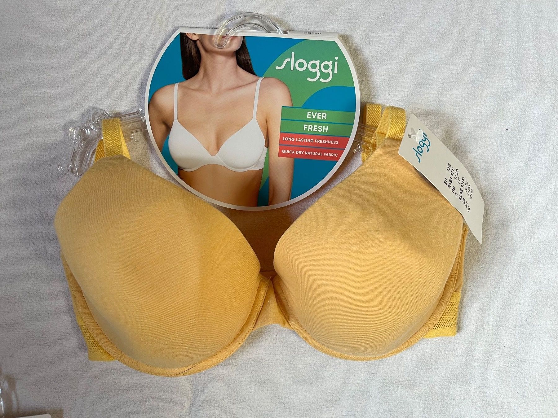 Sloggi Altra biancheria intima: Schalen-BH Sloggi Ever Fresh WHP, Grösse 70E – Nuovo e nell'imballaggio originale da Rudolfstetten venduto da gst_g7xl 4