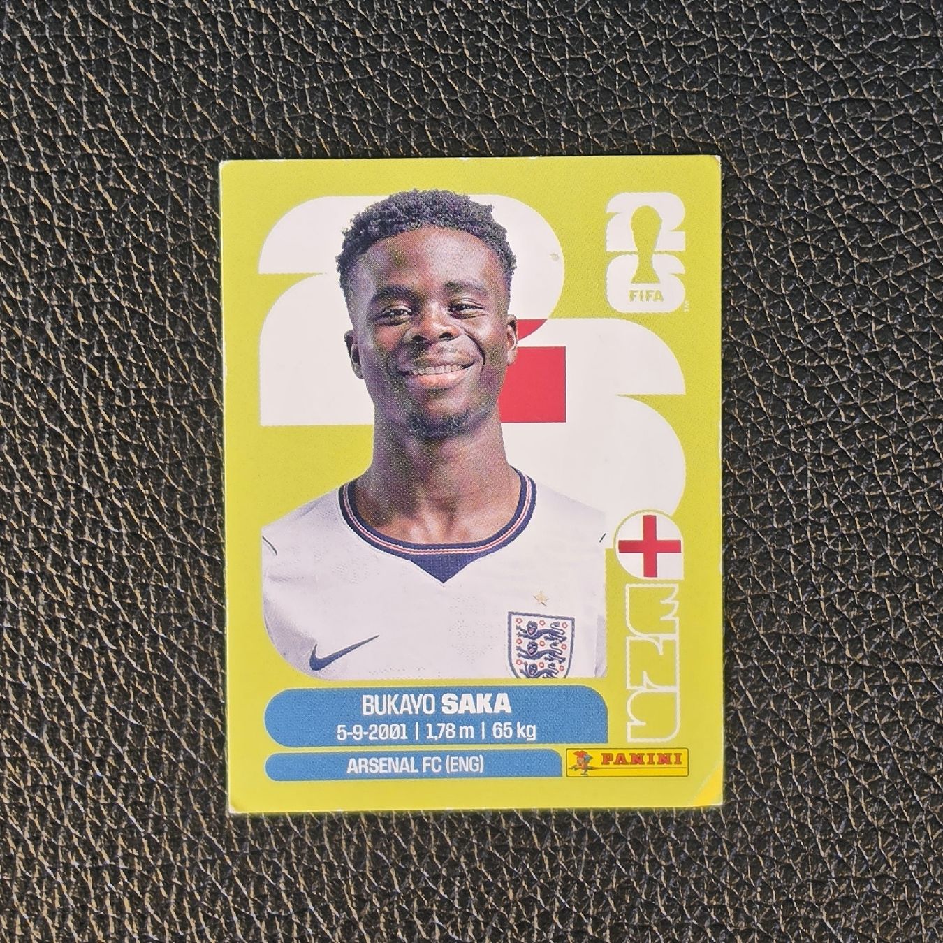 Panini Carte collezionabili: Bukayo Saka ENG 17 Panini WM 2026 – Nuovo (secondo la descrizione) da Stäfa venduto da Espresso_Macchiato