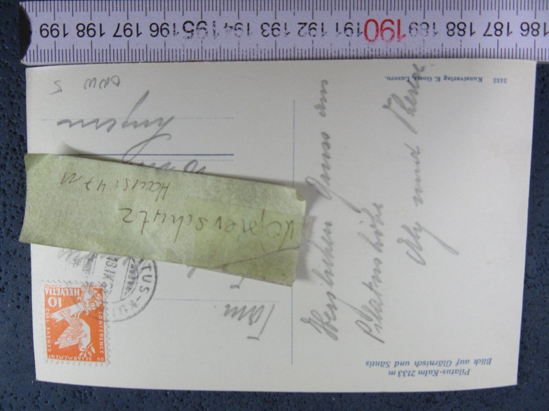 Cartoline postali: PILATUS-KULM AK ONW 1937 – Usato da Ettingen venduto da Hausi4711 2