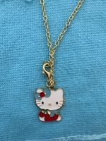 Kette mit Hello Kitty Anhänger goldfarben