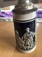 Schöner Bierkrug mit Deckel "Auf der Alm" 👋🍂