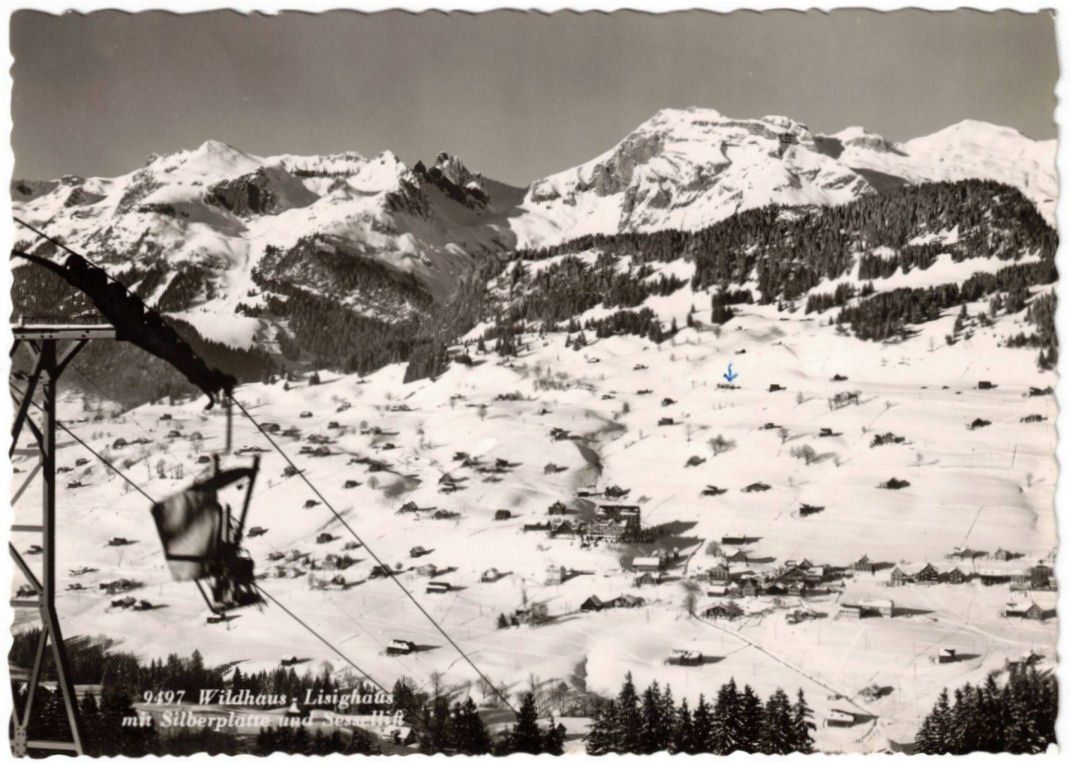 Cartoline postali: Wildhaus - Sessellift – Usato da Binningen venduto da Mountainrider