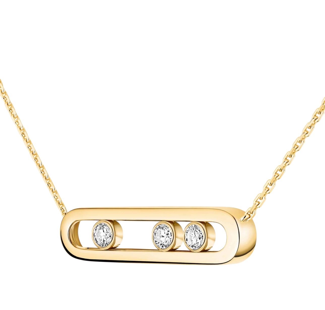 Messika Catenine: MOVE Collier Diamant Or Jaune Messika Grand Modèle – Nuovo (secondo la descrizione) da Vuisternens-Romont venduto da gol_xp6p 1