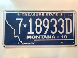  🇺🇸 U.S. Autoschild, Montana 7 18933D - ORIGINAL