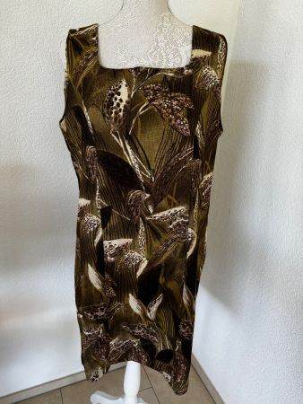 Vintage  Leinen Kleid Francoise de France Gr. M