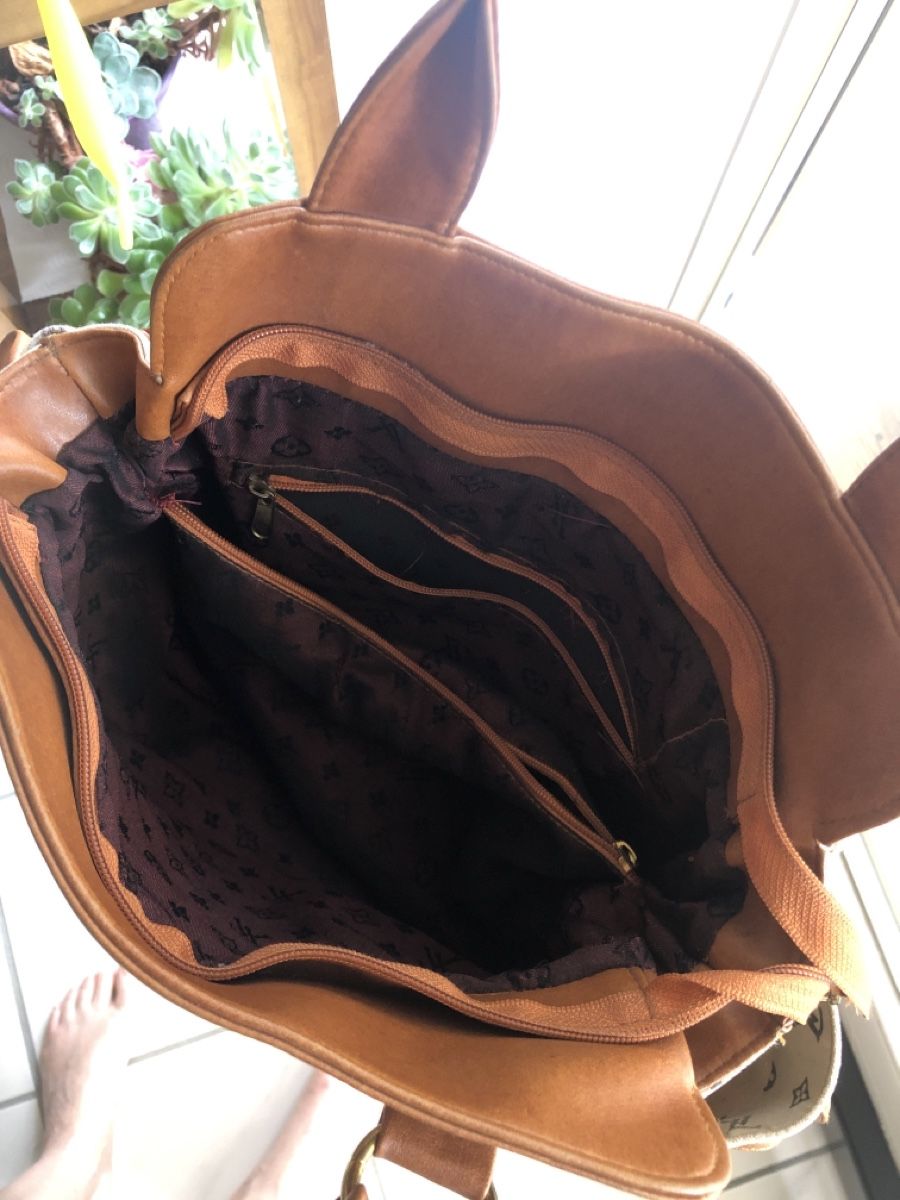 Louis Vuitton Borse da donna: LV monogram canvas handbag tan leather trim – Usato da Baltschieder venduto da Skyfall7 2