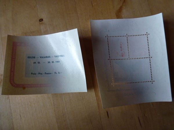 Alle Briefmarken: Lot ++ 6 Blocks ab 1937-1951 – Gebraucht aus Walkringen von Casablanca777 4