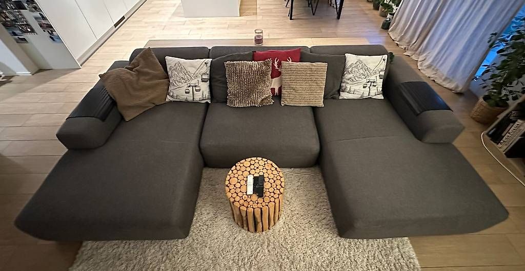 Divani: Hochwertiges Sofa - Anthrazit, Top Zustand! – Usato da Hünenberg venduto da darothsda 3