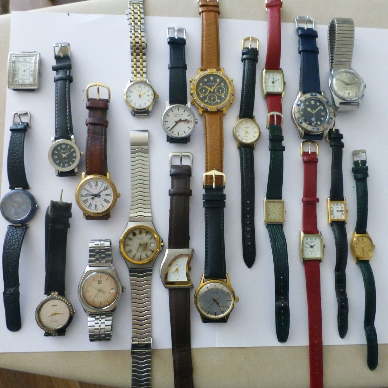 Uhren: 20 Armbanduhren, Konvolut, – Gebraucht aus Dierikon von Vittorio57