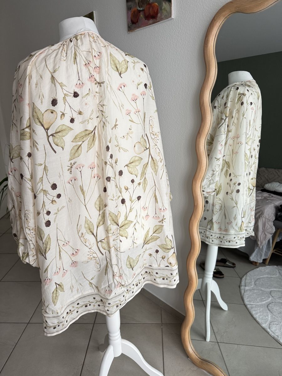 H&M Tuniken: Luftige Bluse / Tunika / Kleid beige – Neu (gemäss Beschreibung) aus Muttenz von einfach-schoen 2