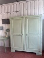 Schrank grün Doppelschrank