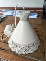 Hängelampe IKEA, Metall, crêmeweiss