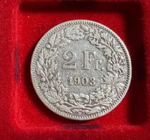 2.00  Franken Stück 1903 - silber