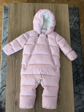 Ralph Lauren Baby Daunenoverall Rosa – Gr. 9M – Wie neu