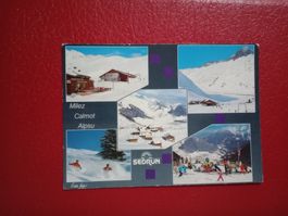 Sedrun Graubünden Skigebiet Milez Calmot Alpsu 1991