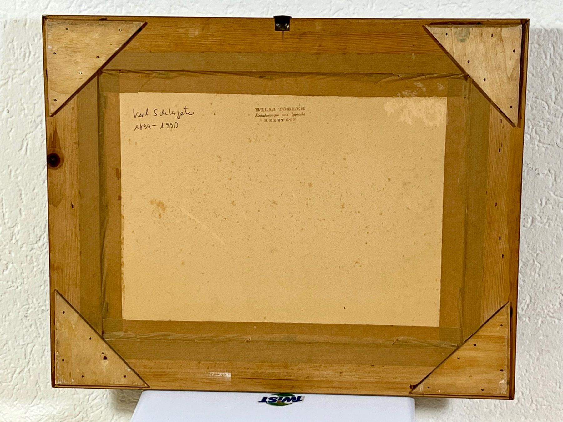 Dipinti: Karl Schlageter Gemälde Mischtechnik Original – Nuovo (secondo la descrizione) da Vaduz venduto da Unikate-Markt 2