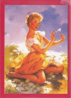 PIN UP GIRL, GÄNSEBLÜMCHEN
