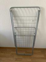 Wäscheständer Metall faltbar Silber