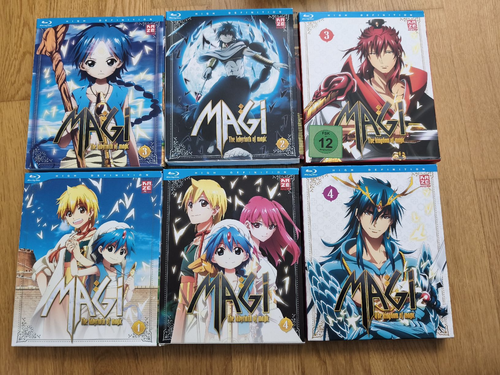 Tutti i DVDs: Anime Magi Blu-Ray – Usato da Näfels venduto da ChocolateMuffin