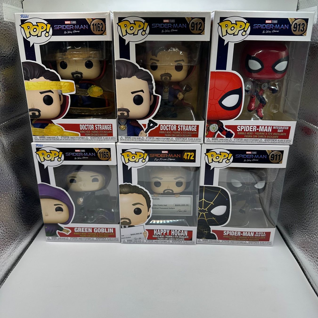 Funko Statuette: Funko Pop Marvel Spider-Man 6Stk Sammlung – Usato da Düdingen venduto da Nerdworld