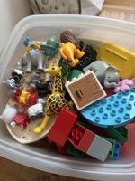 Duplo Sammlung Rund 3 kg mit Schiff, Tiere, Dino, inkl. Box