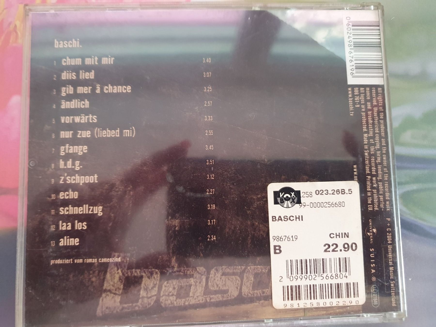 CD: CD von Baschi / Baschi – Usato da Zweidlen venduto da Shubli 2