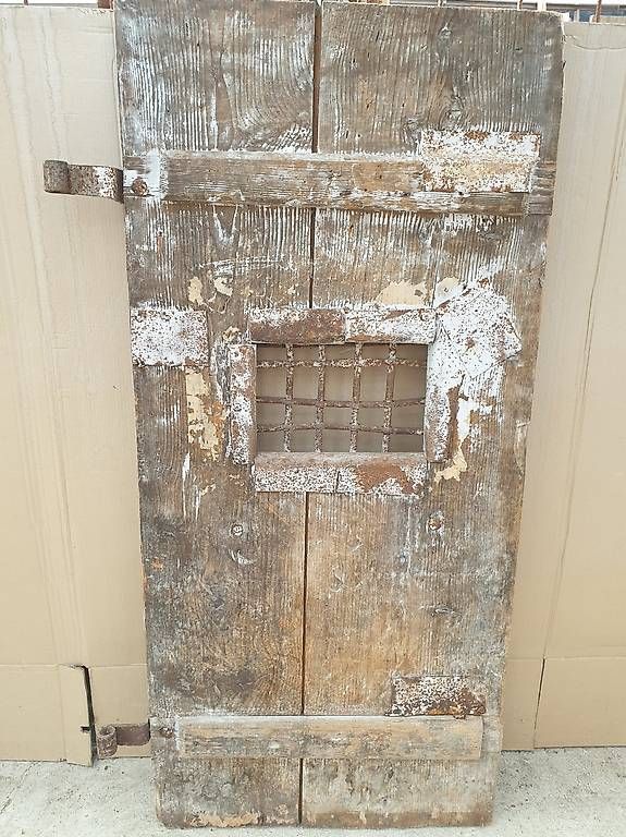 Porte: à vendre cette authentique porte de cachot de Prison – Usato da chénens venduto da mathieu016 4