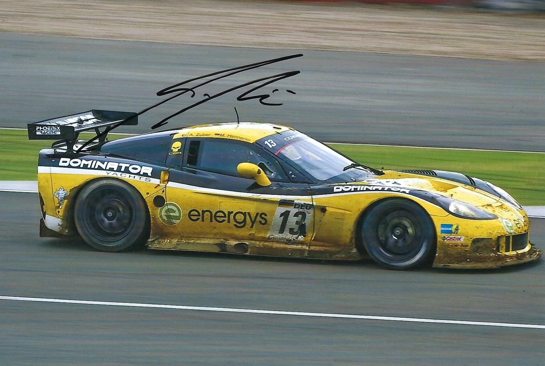 Autografi: Foto; Marc Hennerici, Corvette – Usato da Aarburg venduto da Hktm