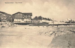 Saanenmöser (BE) Sporthotel Winterpanorama