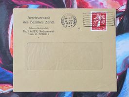 CL33 Enveloppe + Timbre Suisse 1939