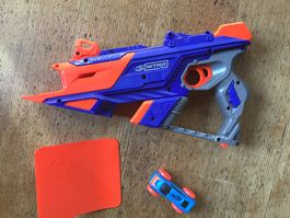 NERF Nitro Longshot inkl. Auto und Rampe - Top Zustand!