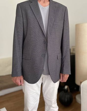 herren blazer von AC 54 grau neuwertig