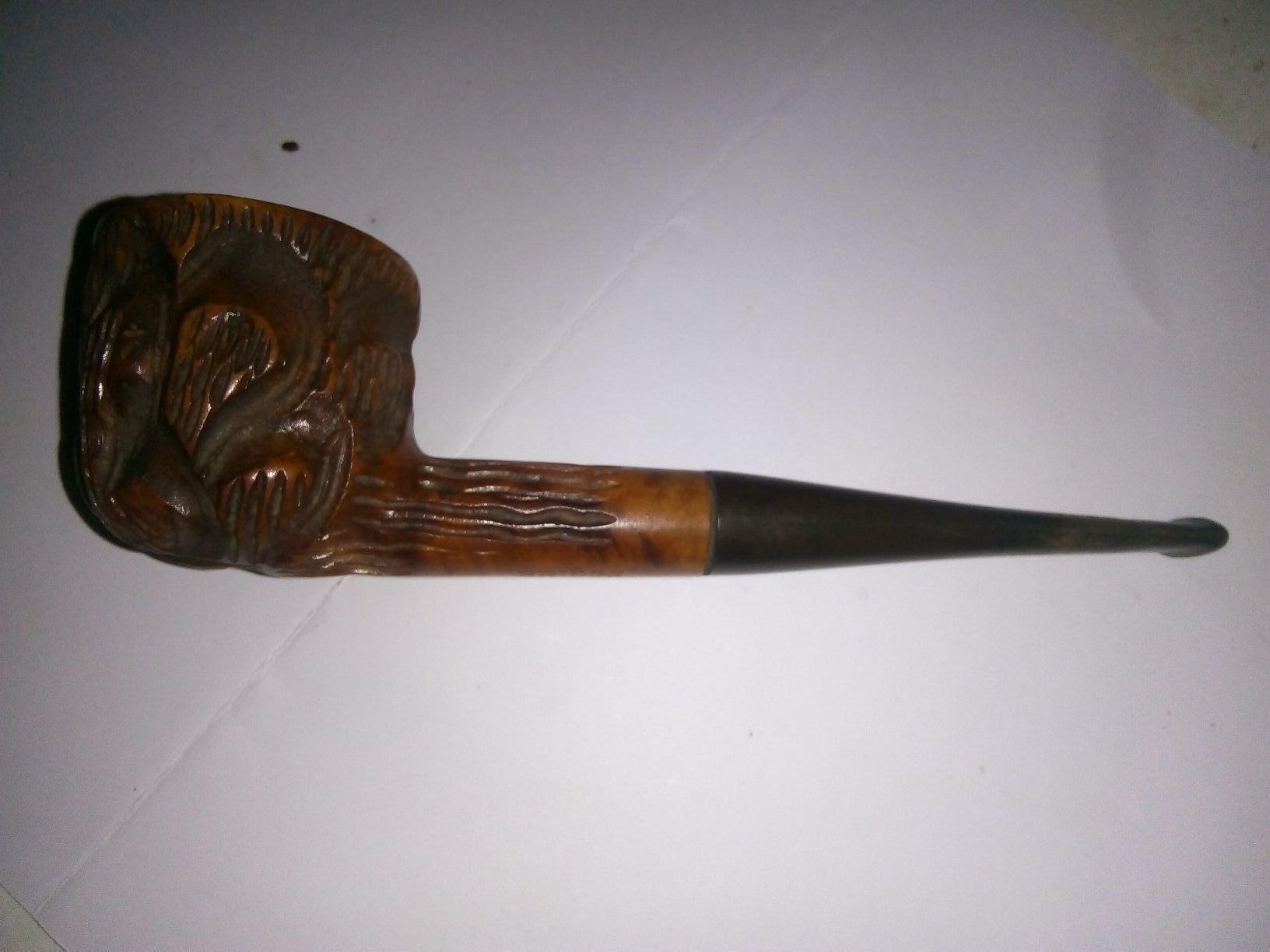 Pipe & Accessori: Rustikale Tabakpfeife (Holz) geschnitzt / gebraucht – Usato da St. Gallen venduto da elk_q8dy 4
