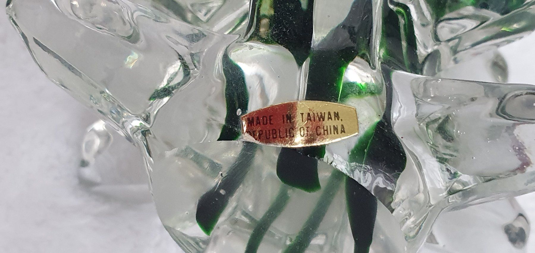 Tutte le decorazioni: Grüner Glas Weihnachtsbaum – Usato da Abtwil AG venduto da MaVo.0710 4