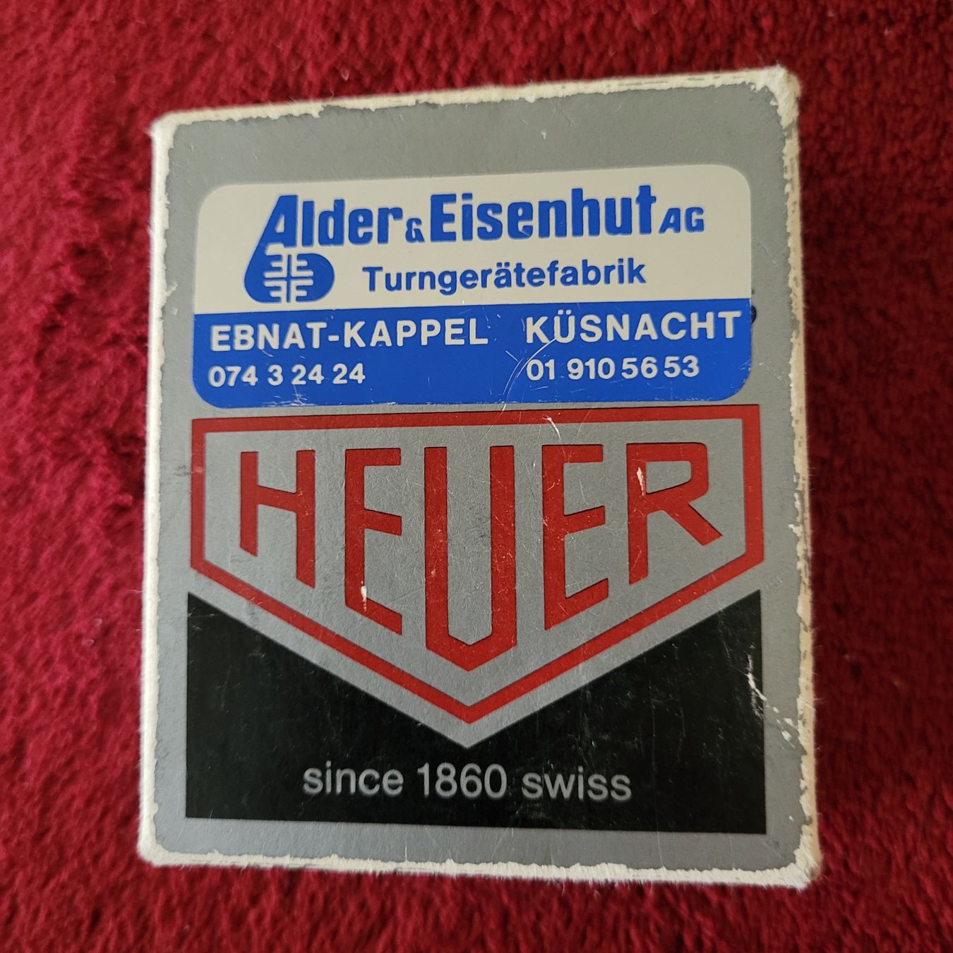 Misurare: Stoppuhr Heuer 1000 – Usato da Berikon venduto da Zimmerlinde5 1