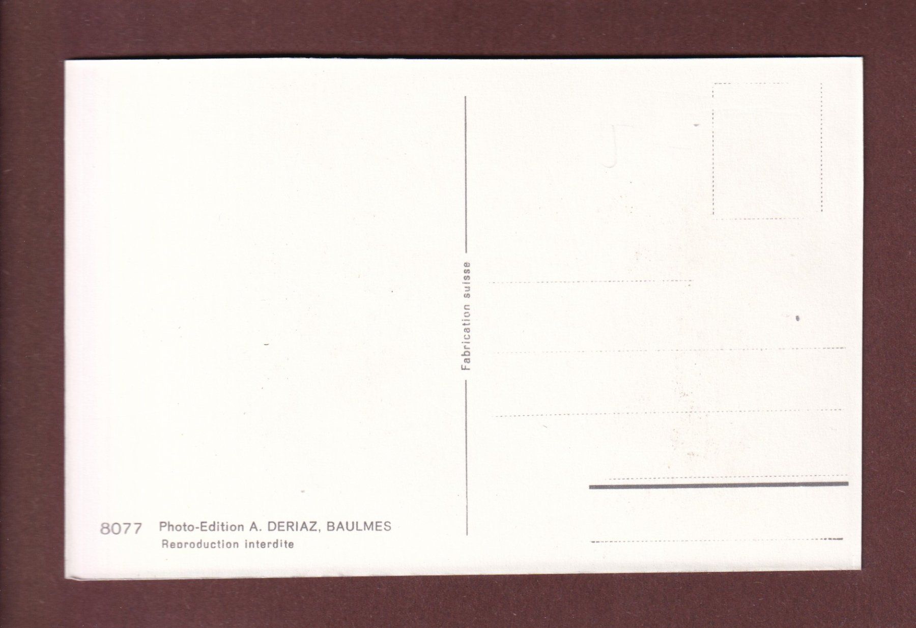 Cartoline postali: CHAMPERY - Vue partielle – Usato da Pully venduto da nicecards-shop 1
