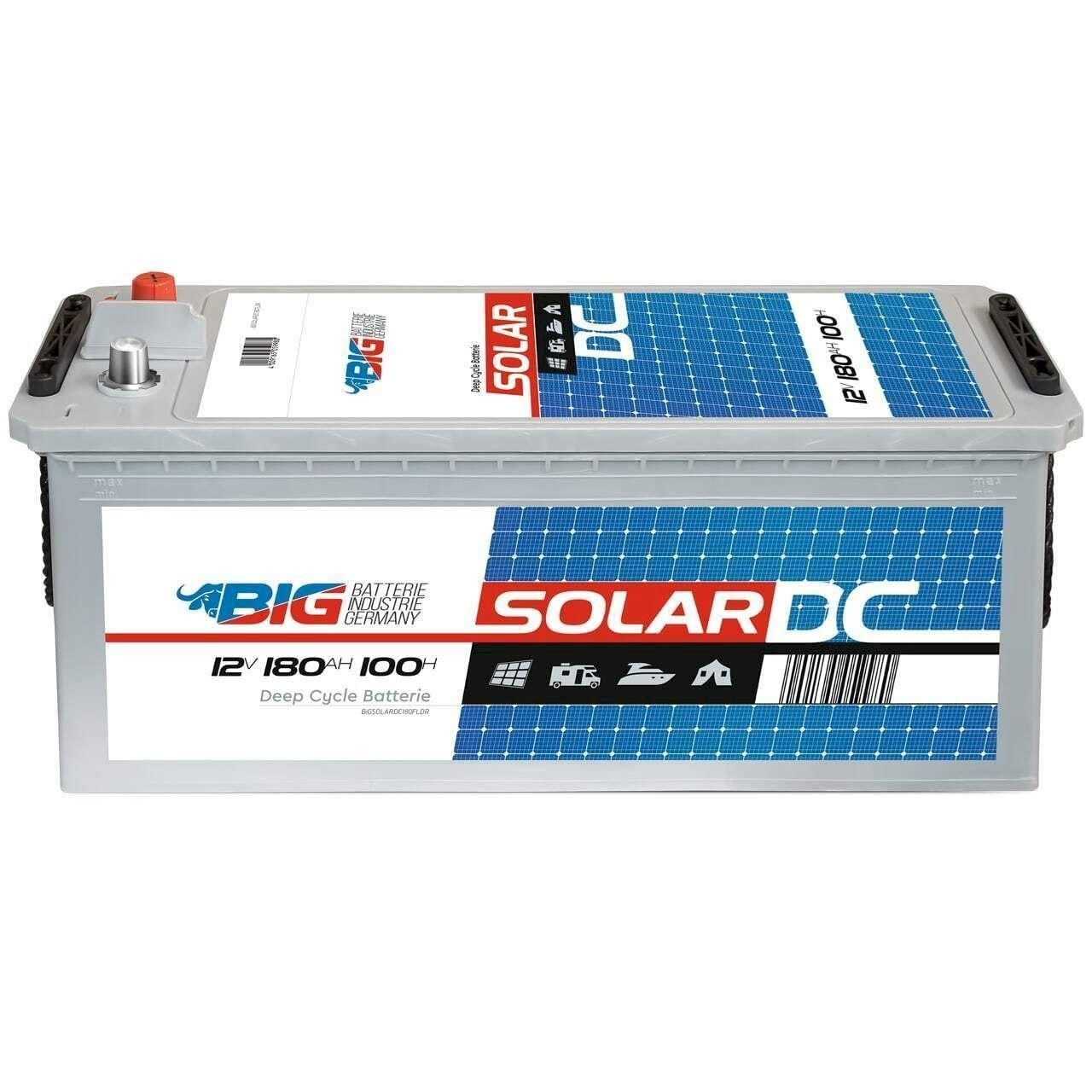 Panneaux solaires: BIG Solarbatterie 12V 180Ah – Neuf avec emballage d'origine à Bottighofen par zaap
