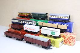 Kleinbahn 10 x Wagen Set H0 - CIWL Rarität Antik!!!!