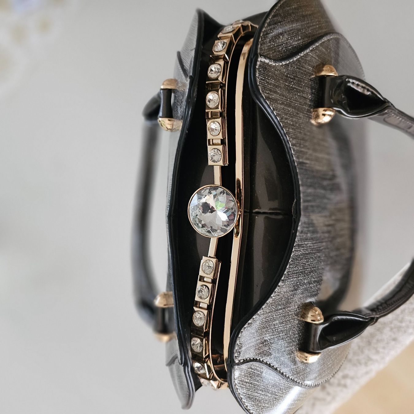 Borse da donna: Fabrikneu  Handtasche mit Strass Glitzer – Nuovo e nell'imballaggio originale da wolfhalden venduto da 46464646 2