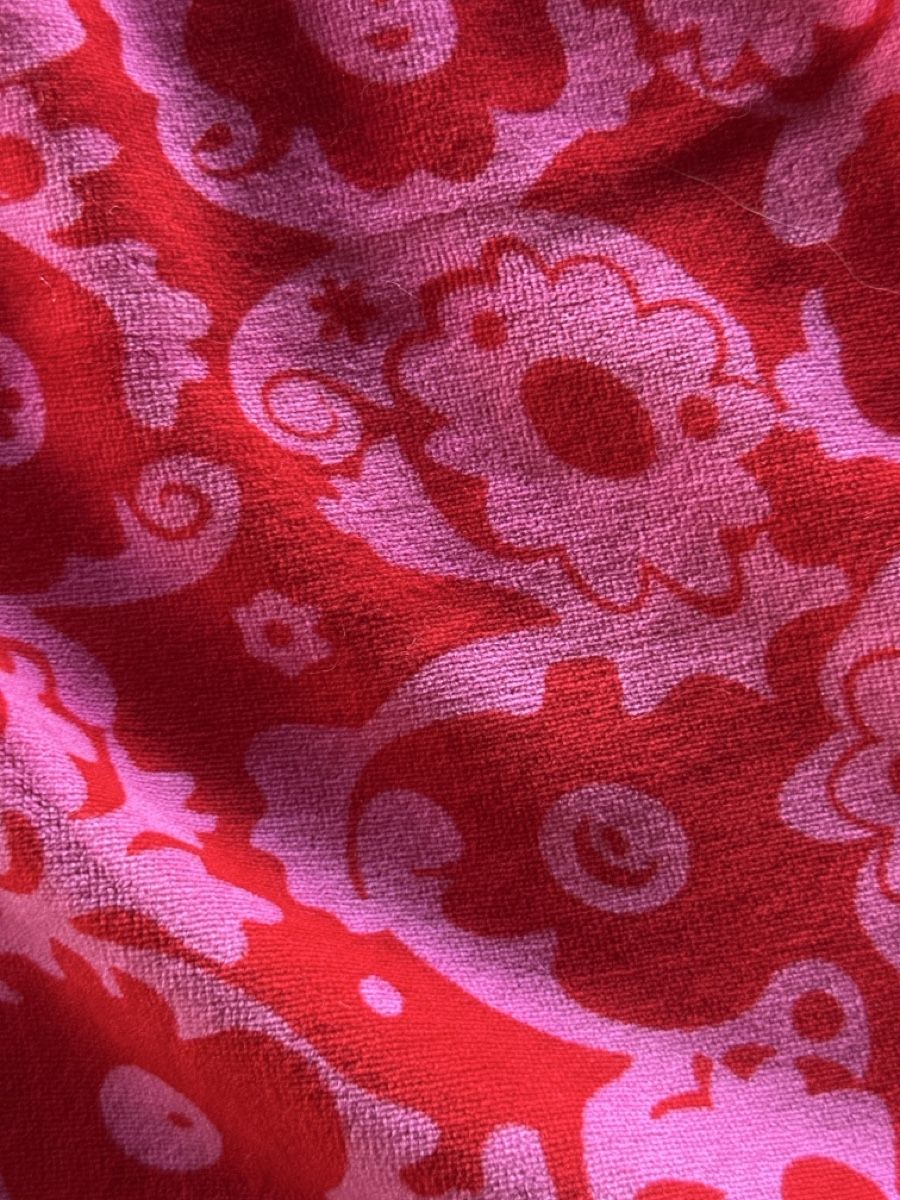 Tessuti: Nicky Plüsch rot pink 50 x 155 cm – Nuovo (secondo la descrizione) da Domdidier venduto da Lilalu168